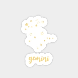 Gemini zodiac Sticker